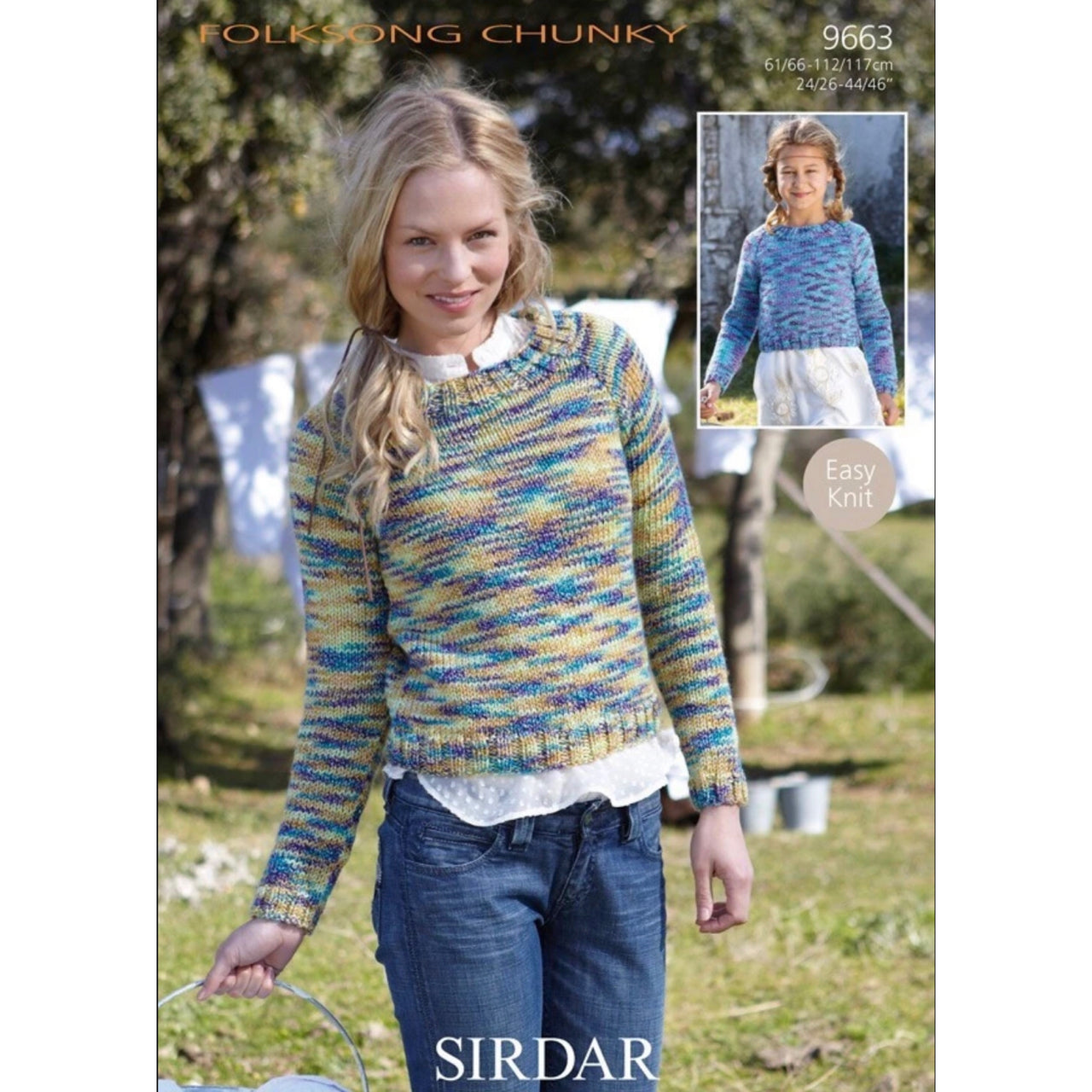 Sirdar 9663 Folksong Cardigan