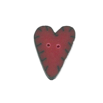 Just Another Button Company AP1000.S Applique Heart Small