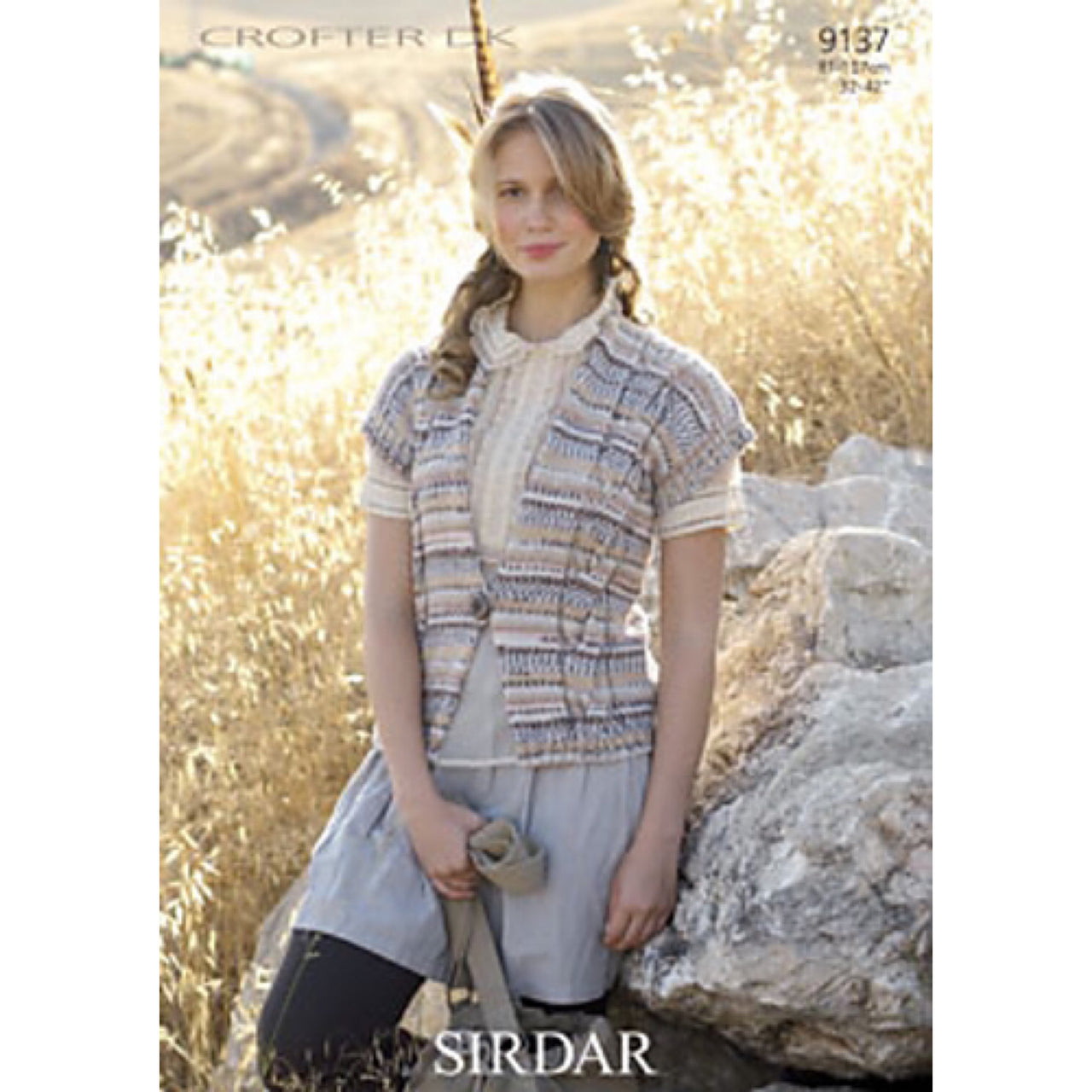 Sirdar 9137 Crofter Cabled Vest