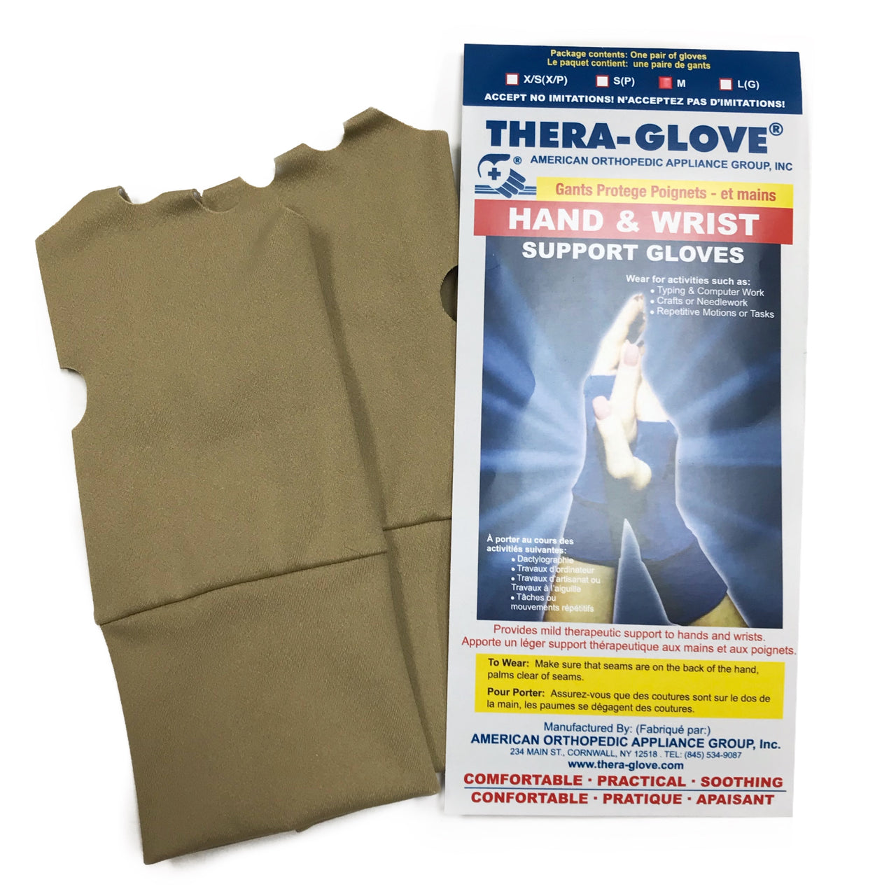 Gloves Spandex Thera M