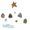 Just Another Button Company 7494G Star Button Set