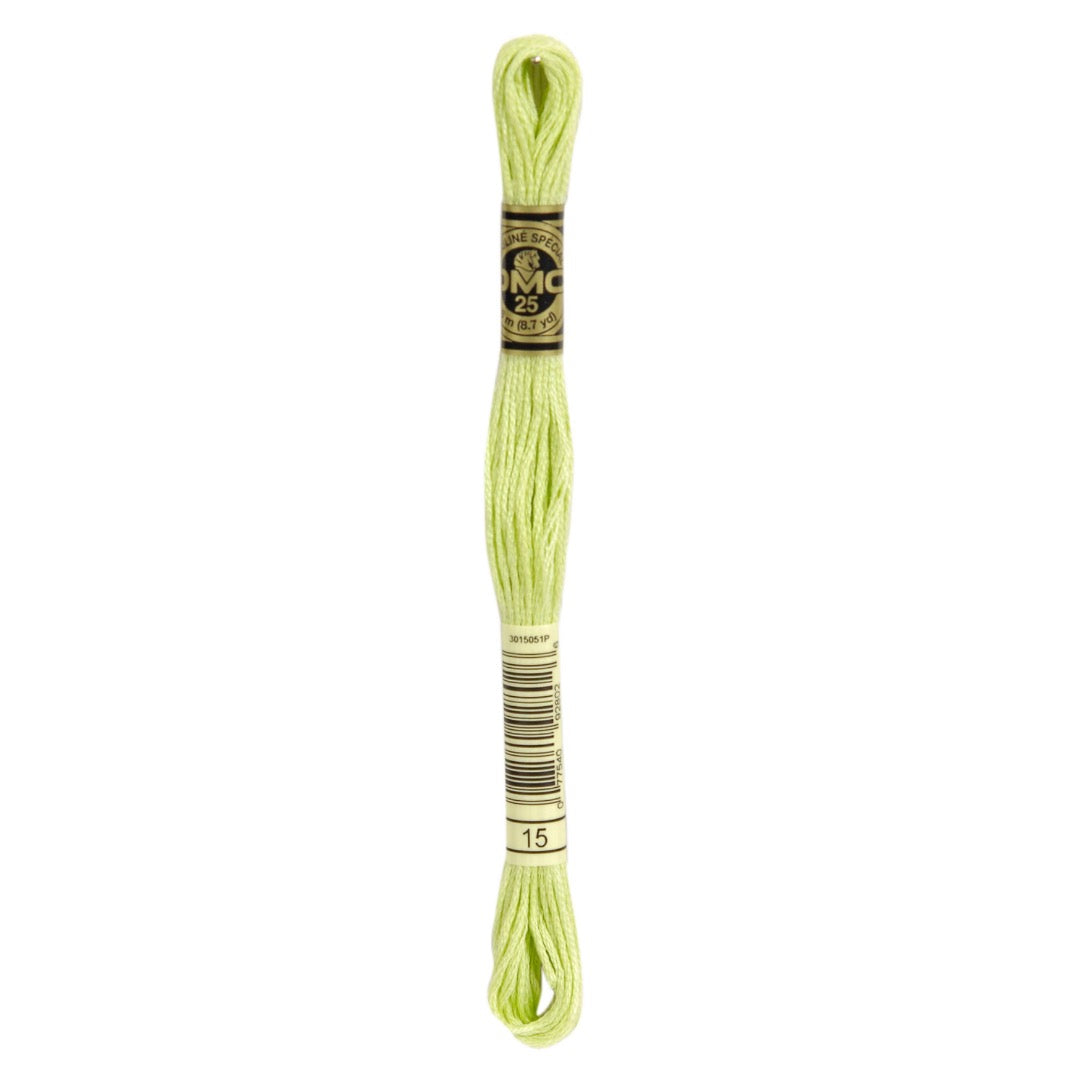 DMC Floss    15 Parrot Green - Med