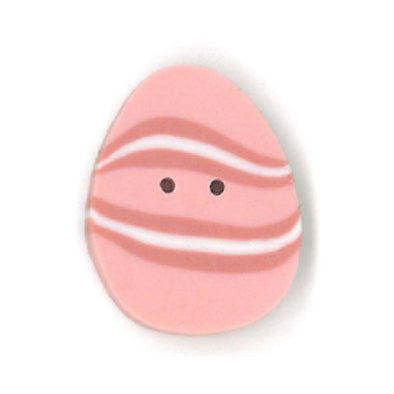 Just Another Button Company 4468 Small Pink Egg