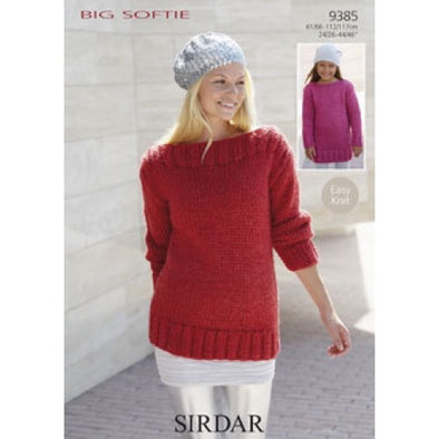 Sirdar 9385 Big Softie Super Chunky Sweater
