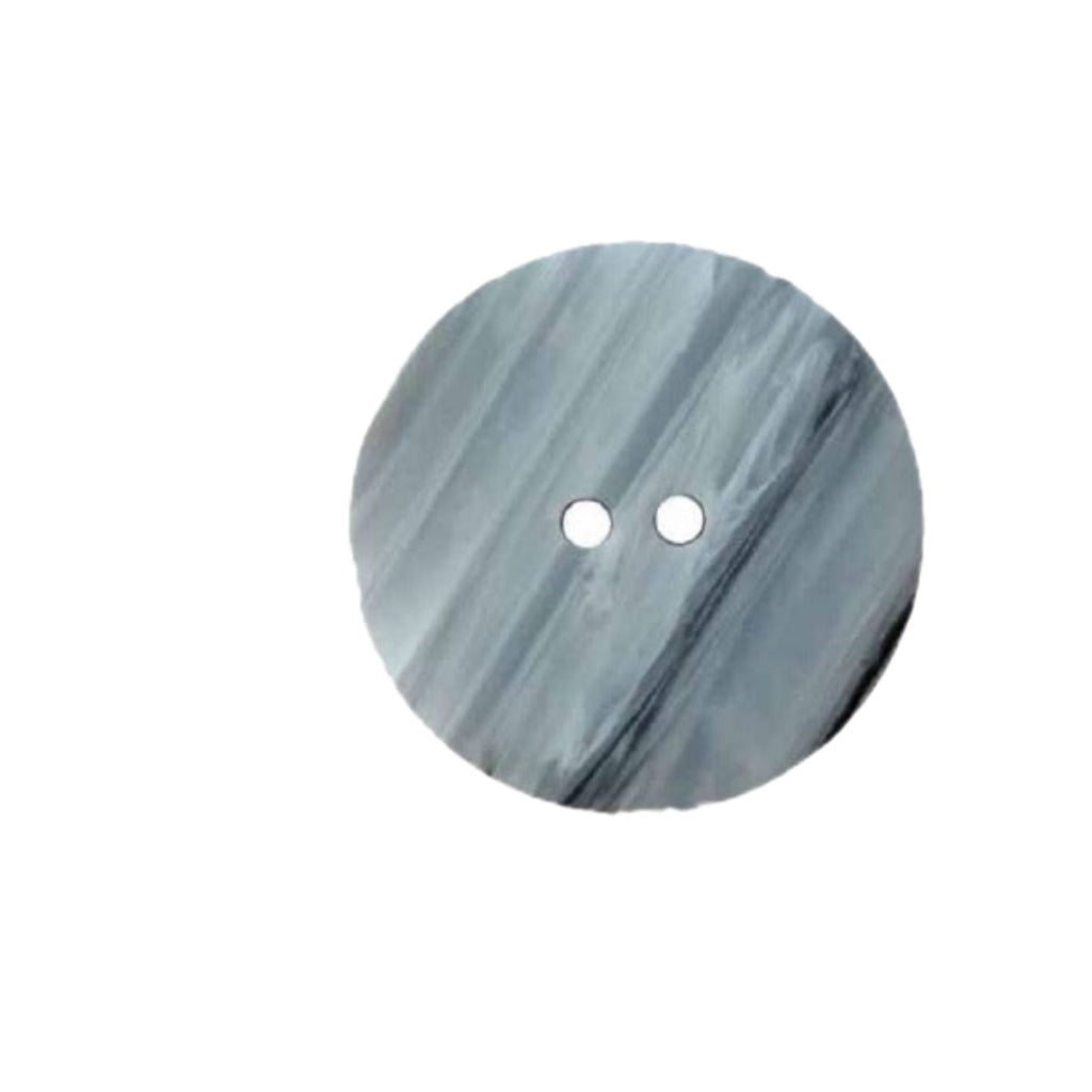 Button 311107 Grey Stone Grain 18mm