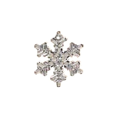 Beads 12039 Snowflake Crystal Large