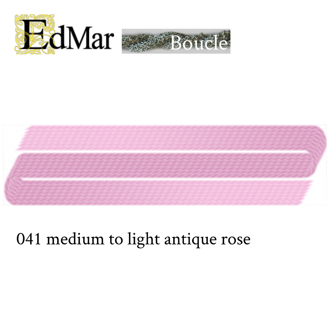 Boucle 041 Med to Lt Antique Rose