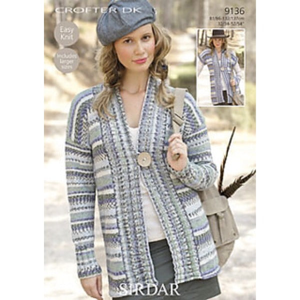 Sirdar 9136 Crofter Sweater DK