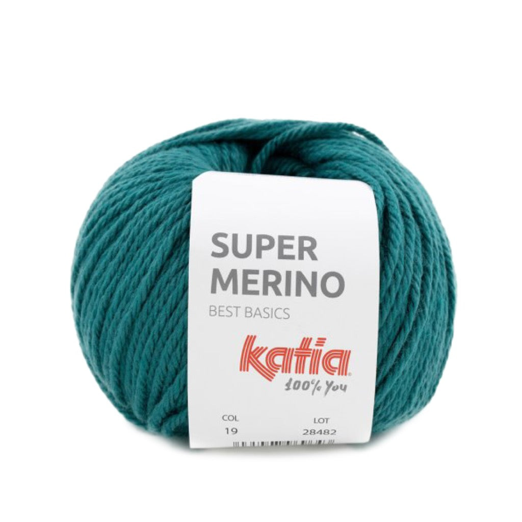 Super Merino 19 Blue Green