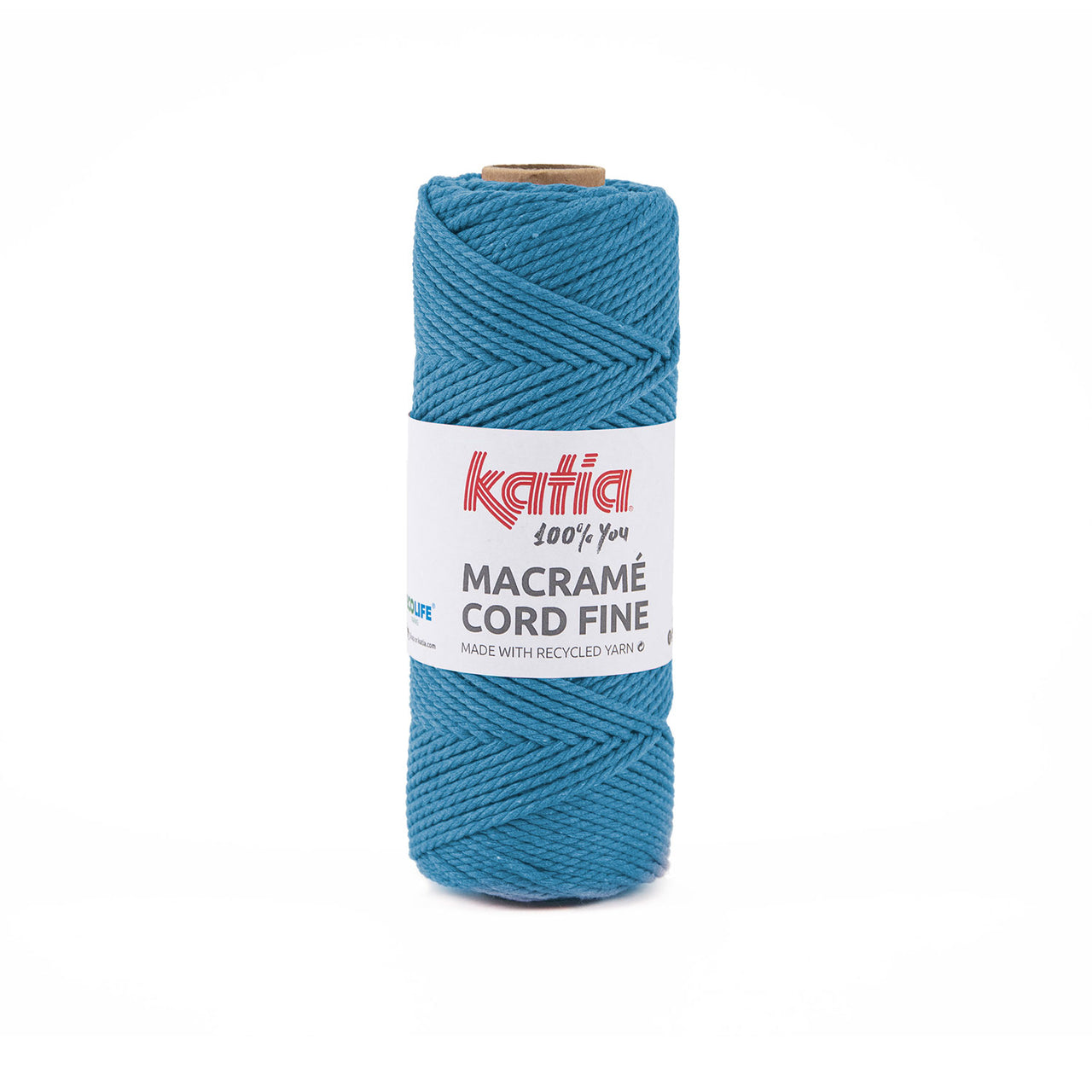 Macrame Cord Fine 210 Blue 2.5mm