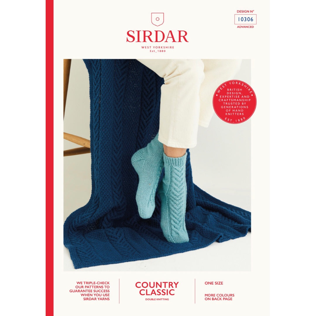 Sirdar 10306 Country Classic  Socks Blanket