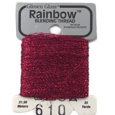 Rainbow Blending Thread 610 Blue Red