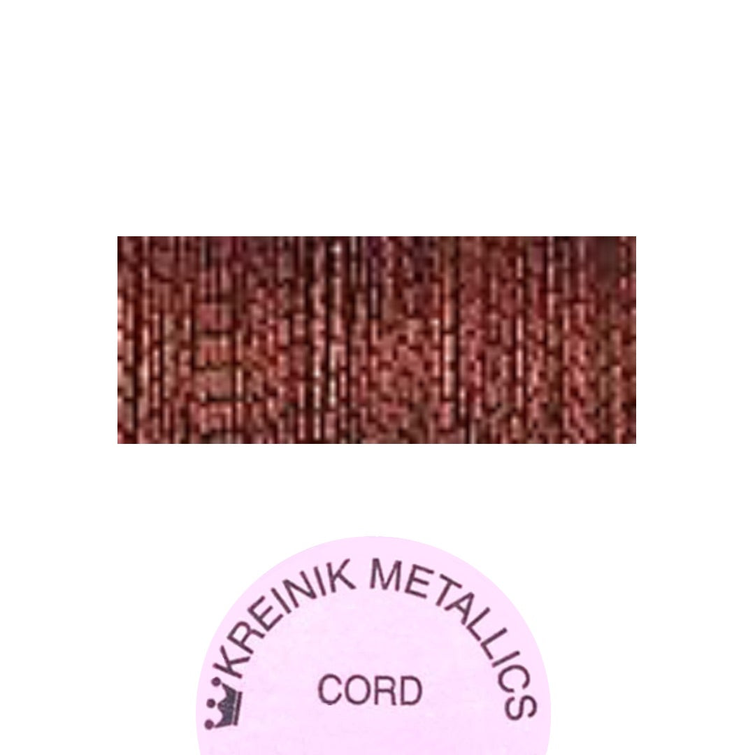 Kreinik Metallic Cord 080C Garnet