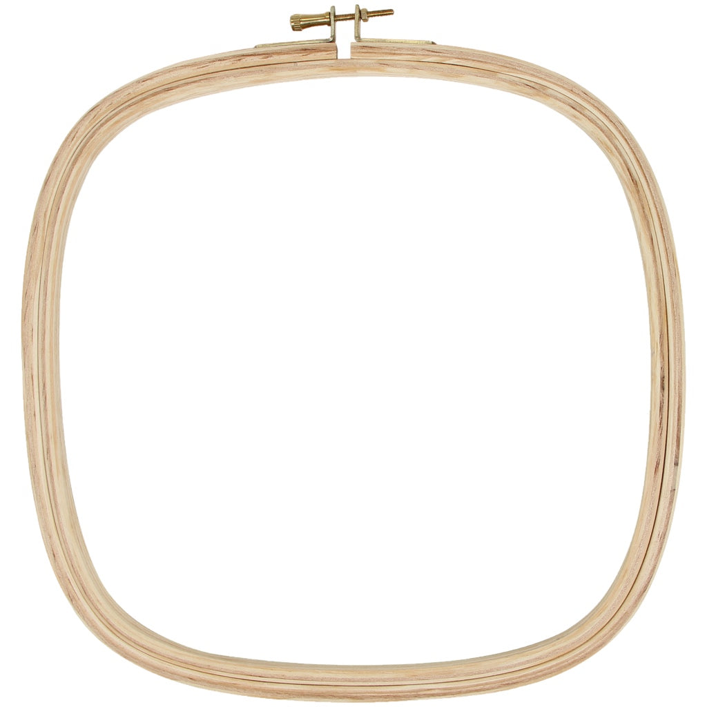 Embroidery Hoop 10" Wood Square