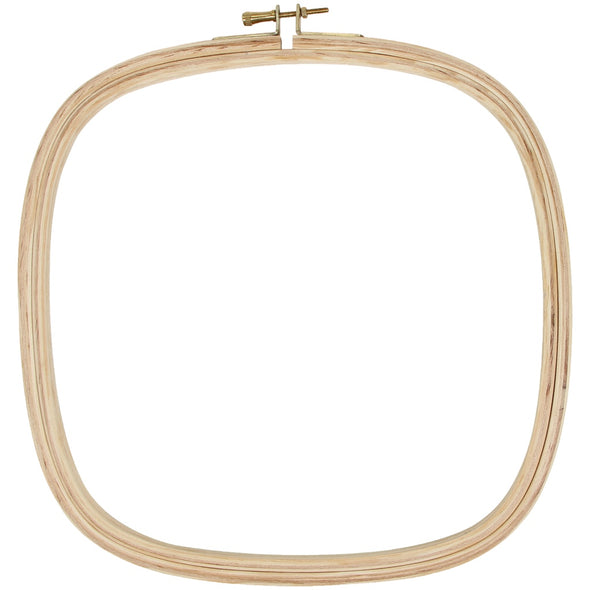Embroidery Hoop 10" Wood Square