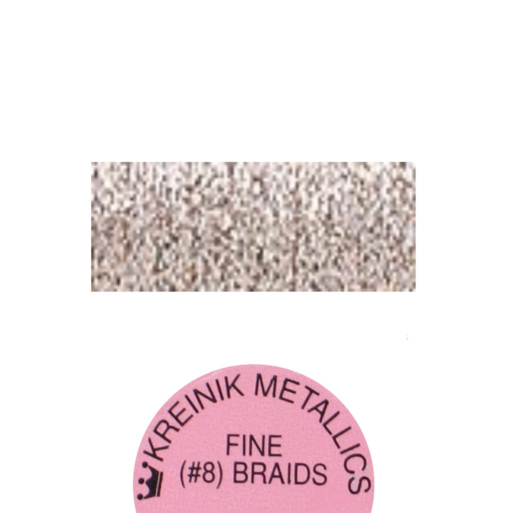 Kreinik Metallic #8 Braid   013 Beige