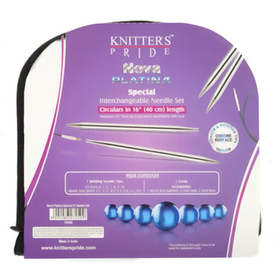 Circular Needle Gift Set Knitter’s Pride Nova Platina Special