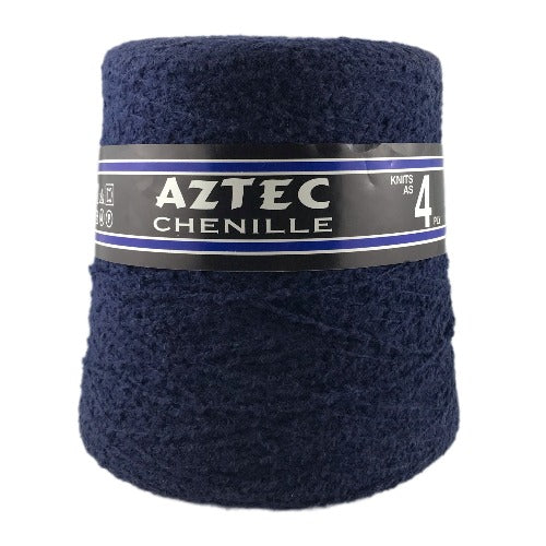 Aztec Chenille 5540 Lt Navy