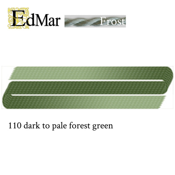Frost 110 Dk to Pale Forest Green