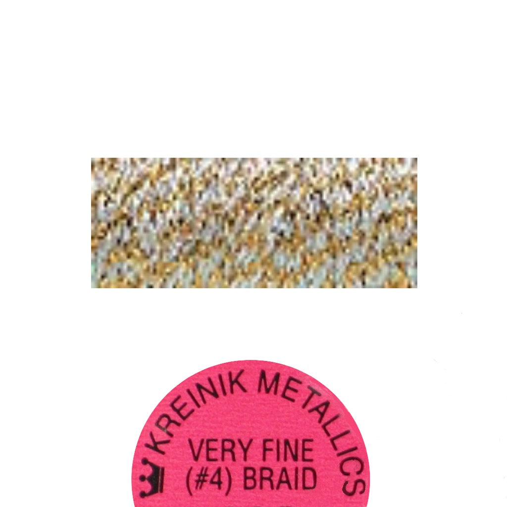 Kreinik Metallic #4 Braid 3228 Topaz