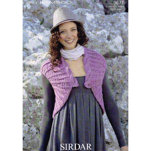 Sirdar 9671 Big Bamboo Bolero