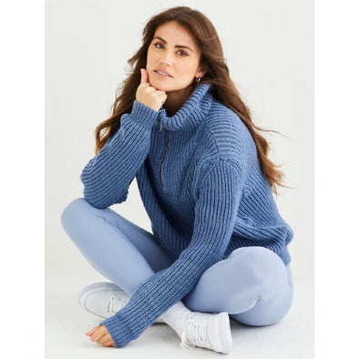 Sirdar 10555 Cashmere Merino Silk Sweater