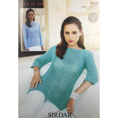 Sirdar 7020 Ella DK Sweater