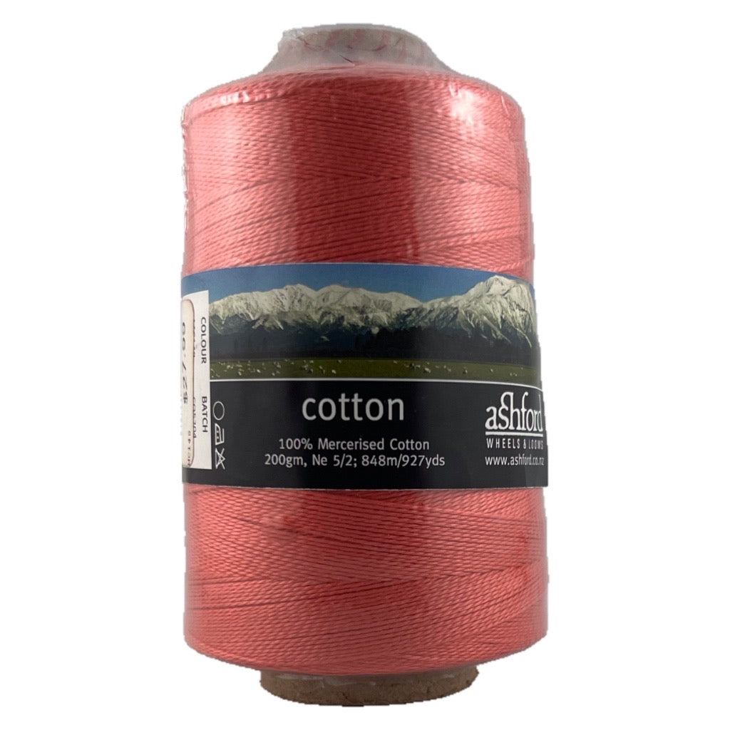 Mercerised Cotton 5/2 148 Coral Red