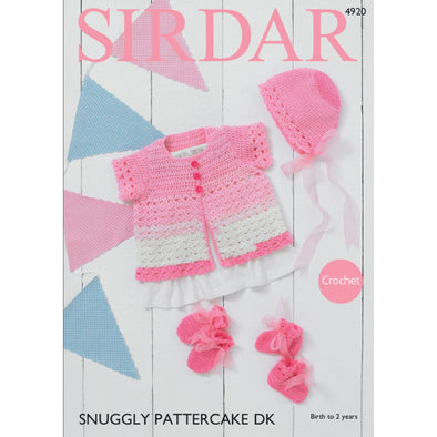 Sirdar 4920 Pattercake Girl Set