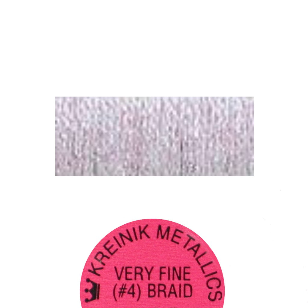 Kreinik Metallic #4 Braid 9300 Orchid