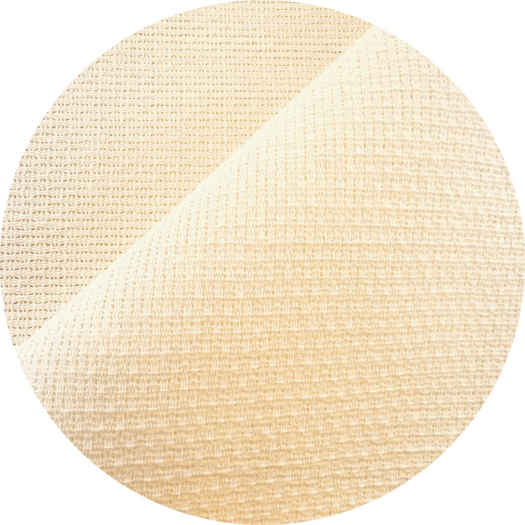 Huck Toweling 16ct - 15in Wide  100cm Cream