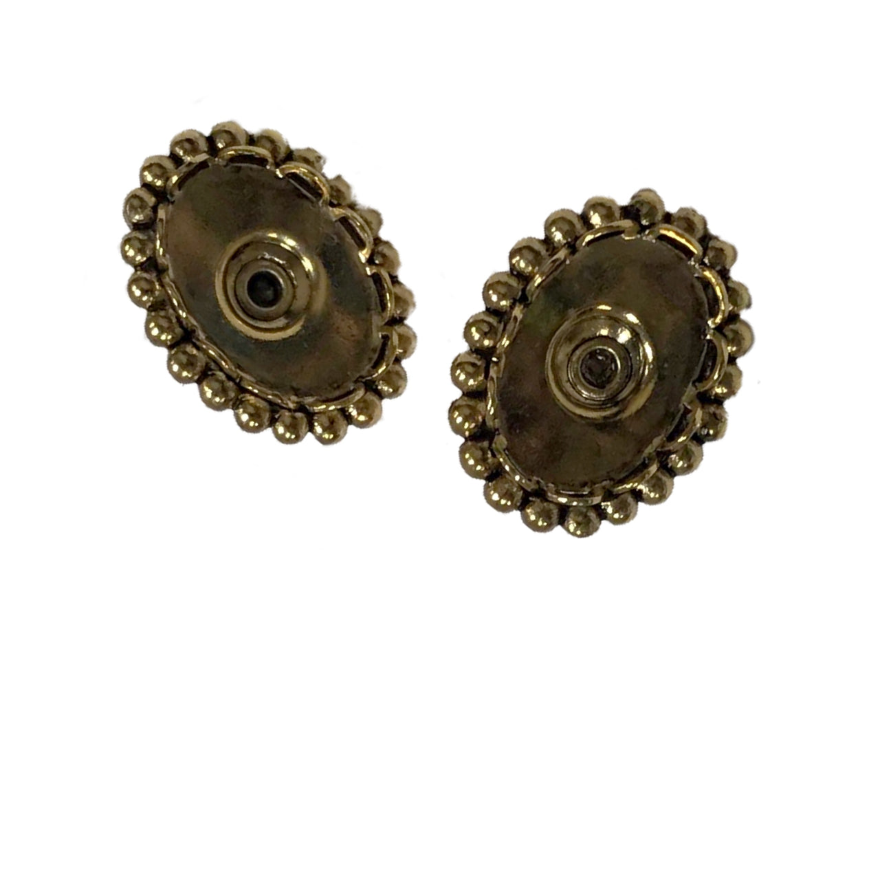 Earrings 10 x 13mm Antique Gold 108AG