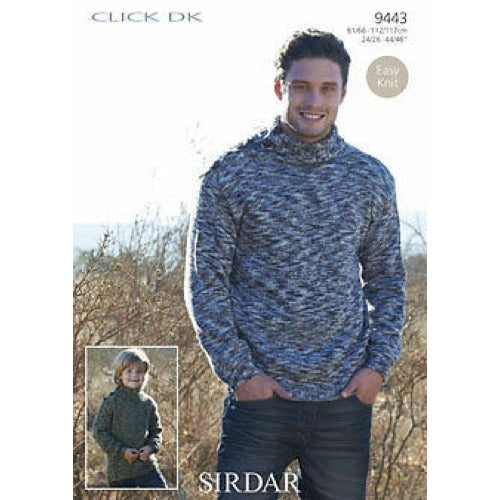 Sirdar 9443 Click DK Sweater