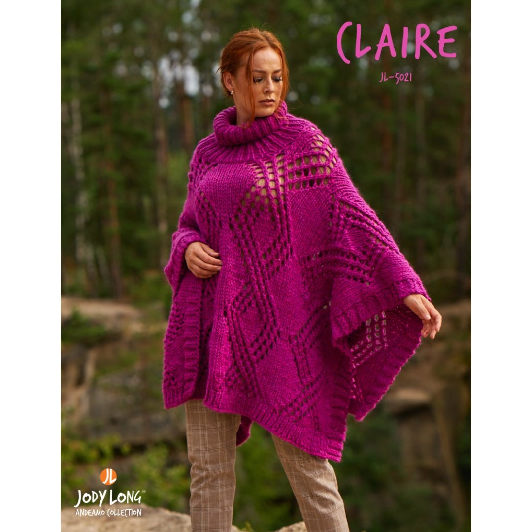 Jody Long 5021  Andeamo Claire Poncho