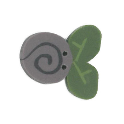 Just Another Button Company 2311S Small Lavender Swirly Bud