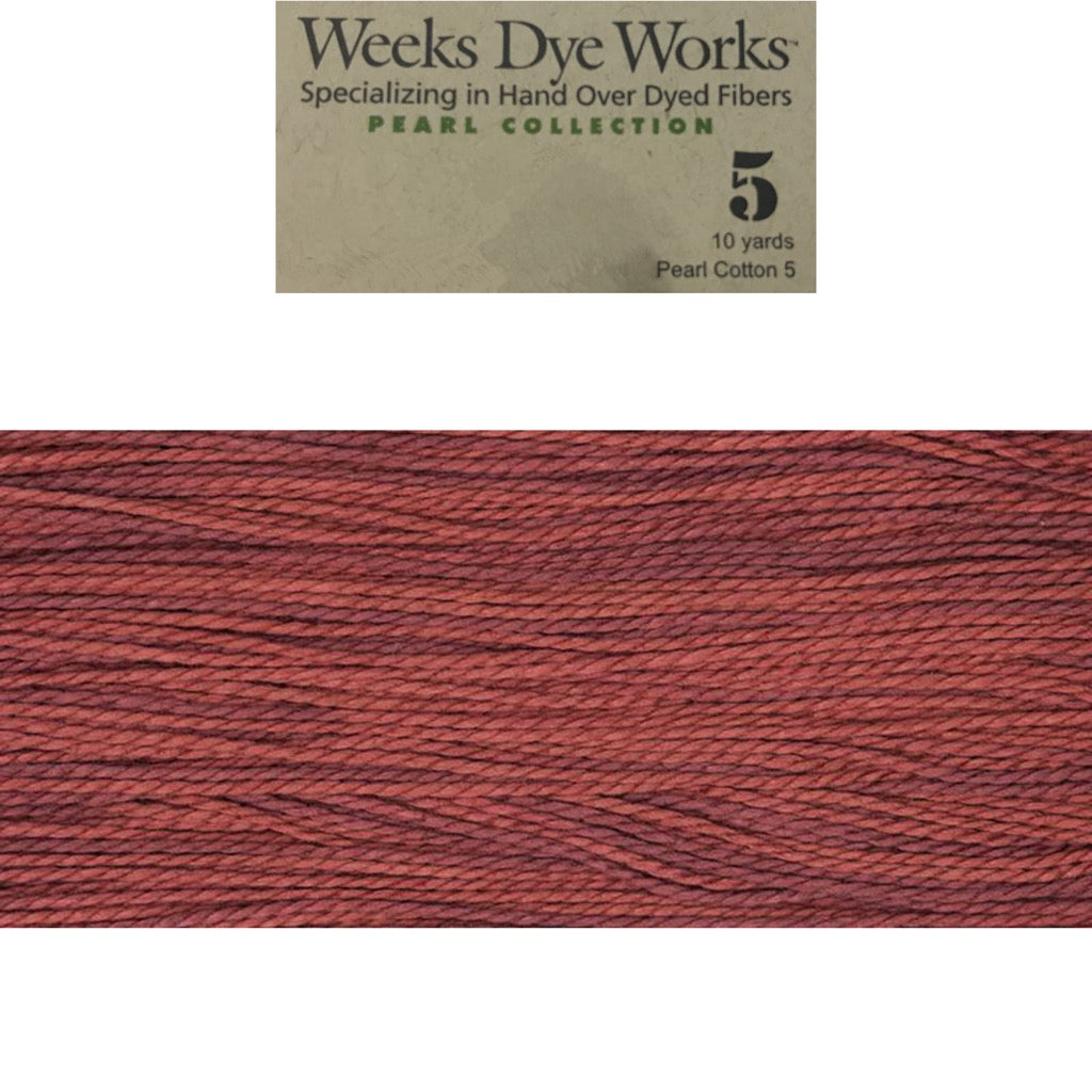 Weeks Dye Works  5P 1333 Lancaster Red