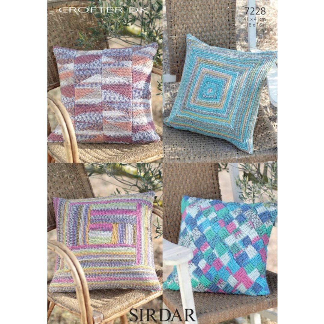 Sirdar 7228 Crofter DK Pillows