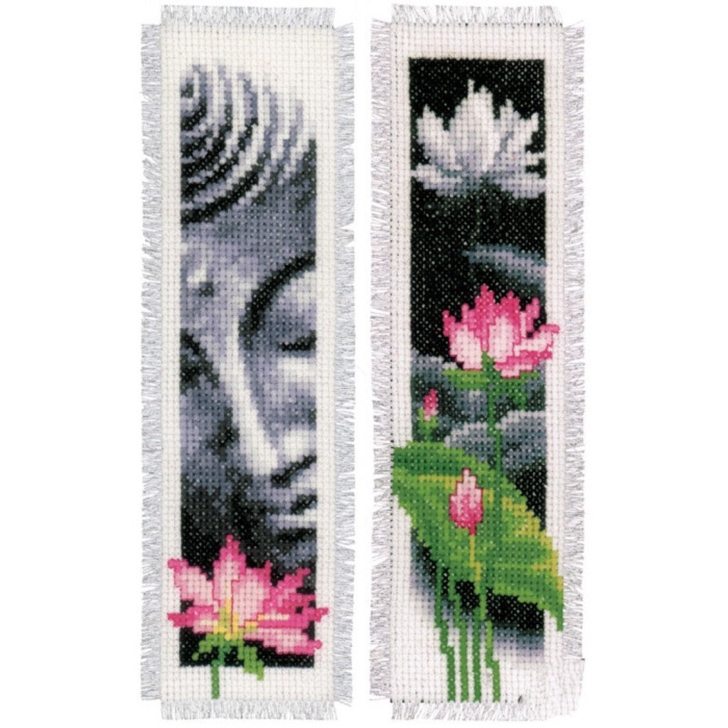 VERVACO Lotus and Buddha Bookmarks PN0155652