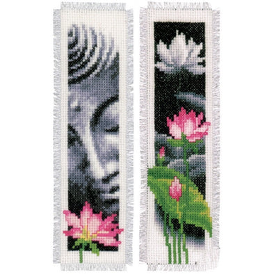 Vervaco  Lotus and Buddha Bookmarks PN0155652