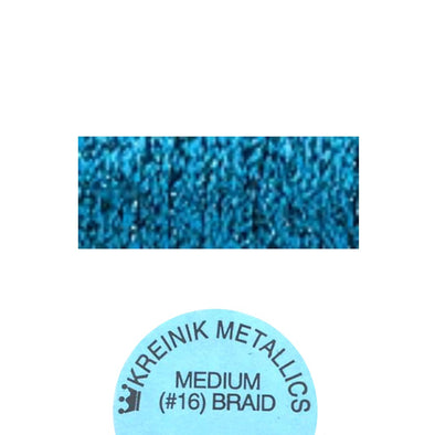 Kreinik Metallic #16 Braid  006HL Blue High Lustre