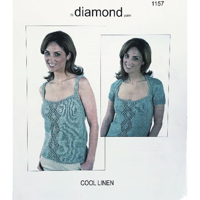 Diamond 1157 Cool Linen Camisole and Shrug