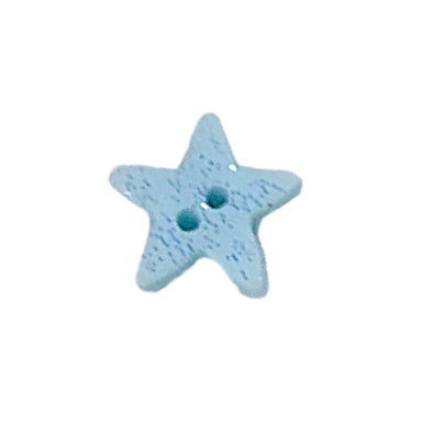 SB062PBM Pale Blue Glitter Star, medium