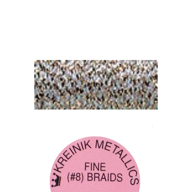 Kreinik Metallic #8 Braid 3202 Cat's Eye
