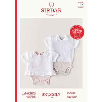 Sirdar 5360 Snuggly 2ply Vest
