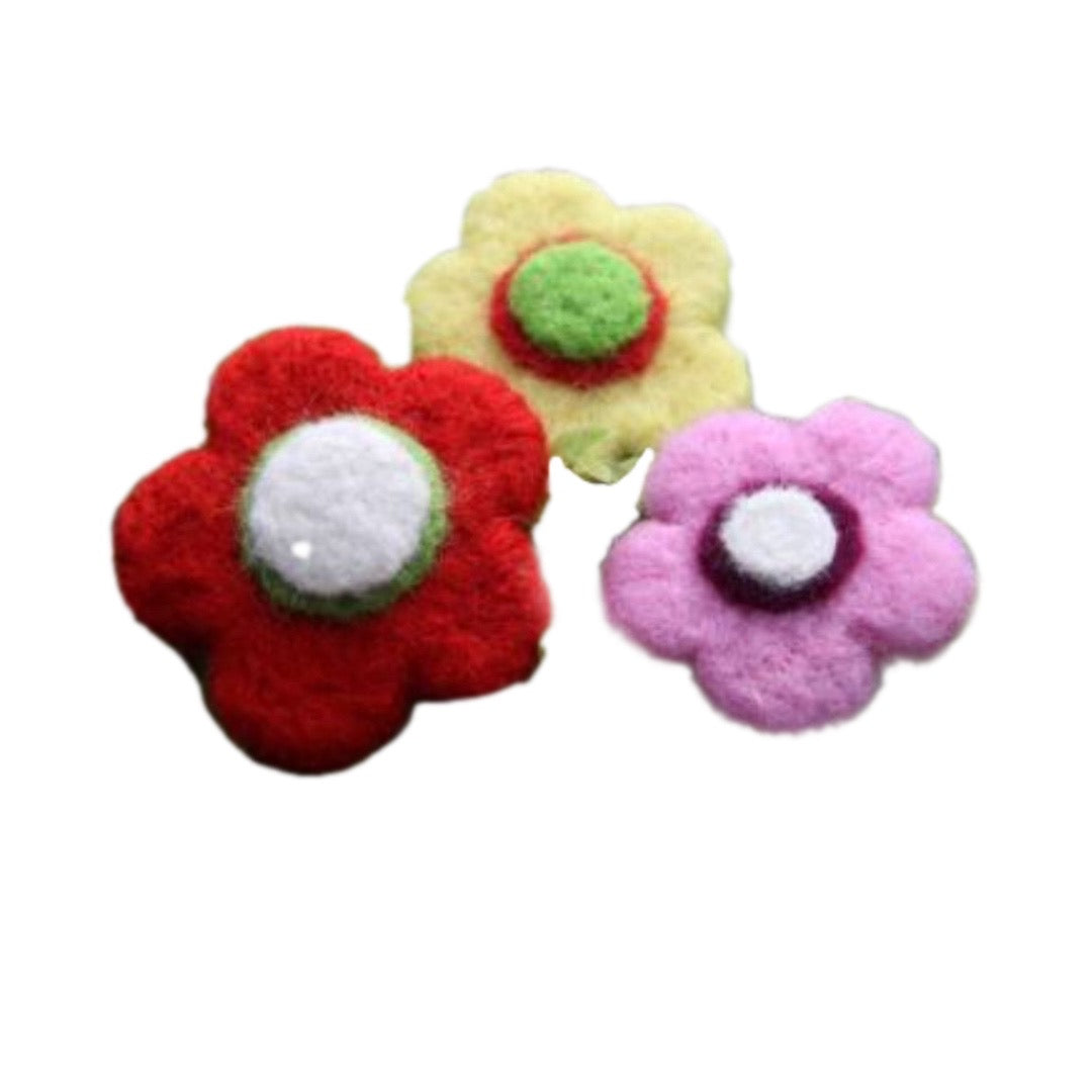 Needle Felting Kit - Flowers