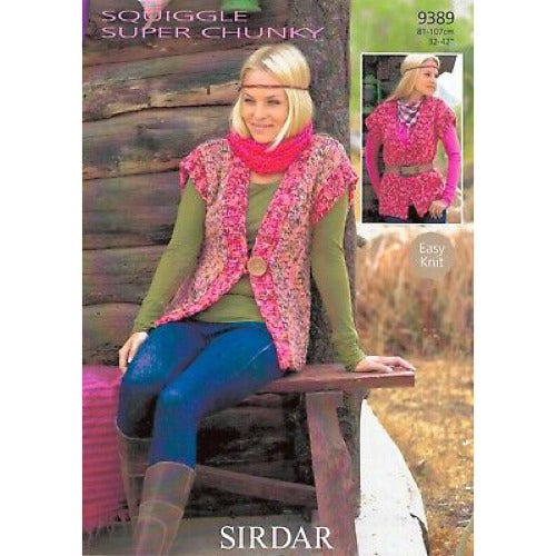 Sirdar 9389 Connemara Super Chunky Vest