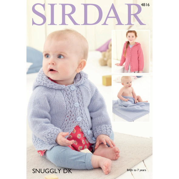 Sirdar 4816 Snuggly DK Cardigan