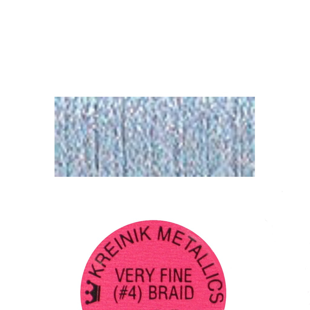 Kreinik Metallic #4 Braid 9294 Periwinkle