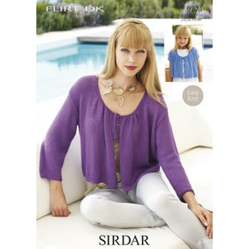 Sirdar 9271 Flirt Dk Cardigan