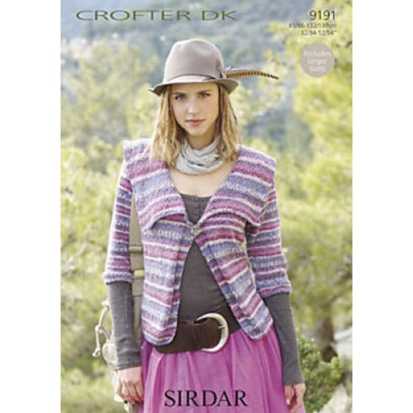 Sirdar 9191 Crofter Dk Jacket